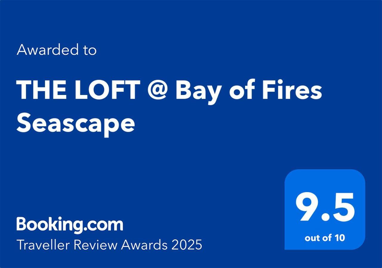 The Loft @ Bay Of Fires Seascape Apartamento Binalong Bay Exterior foto